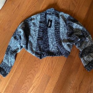 Forever 21 Black and White sweater cardigan